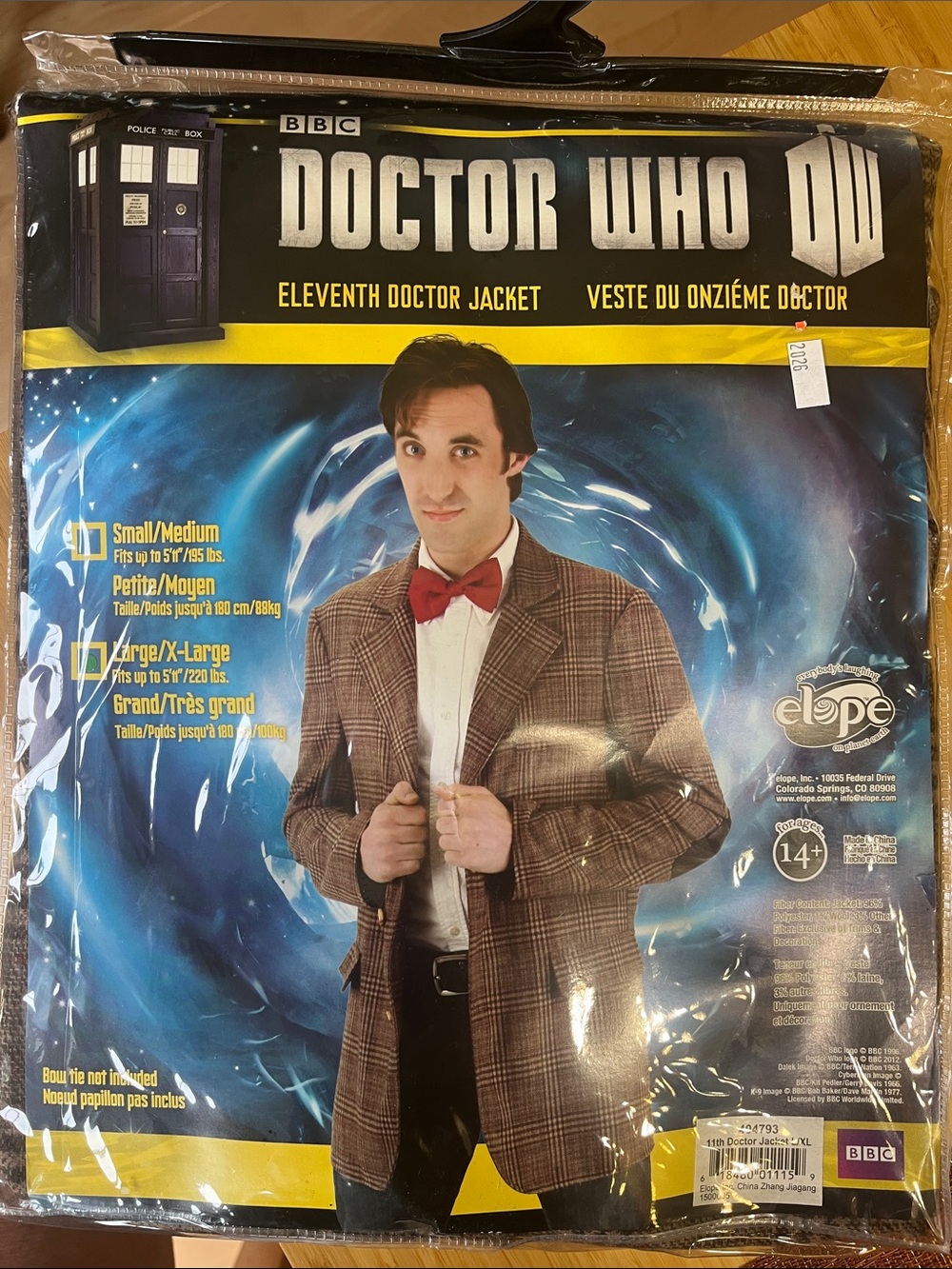 Doctor Who eleventh doctor jacket